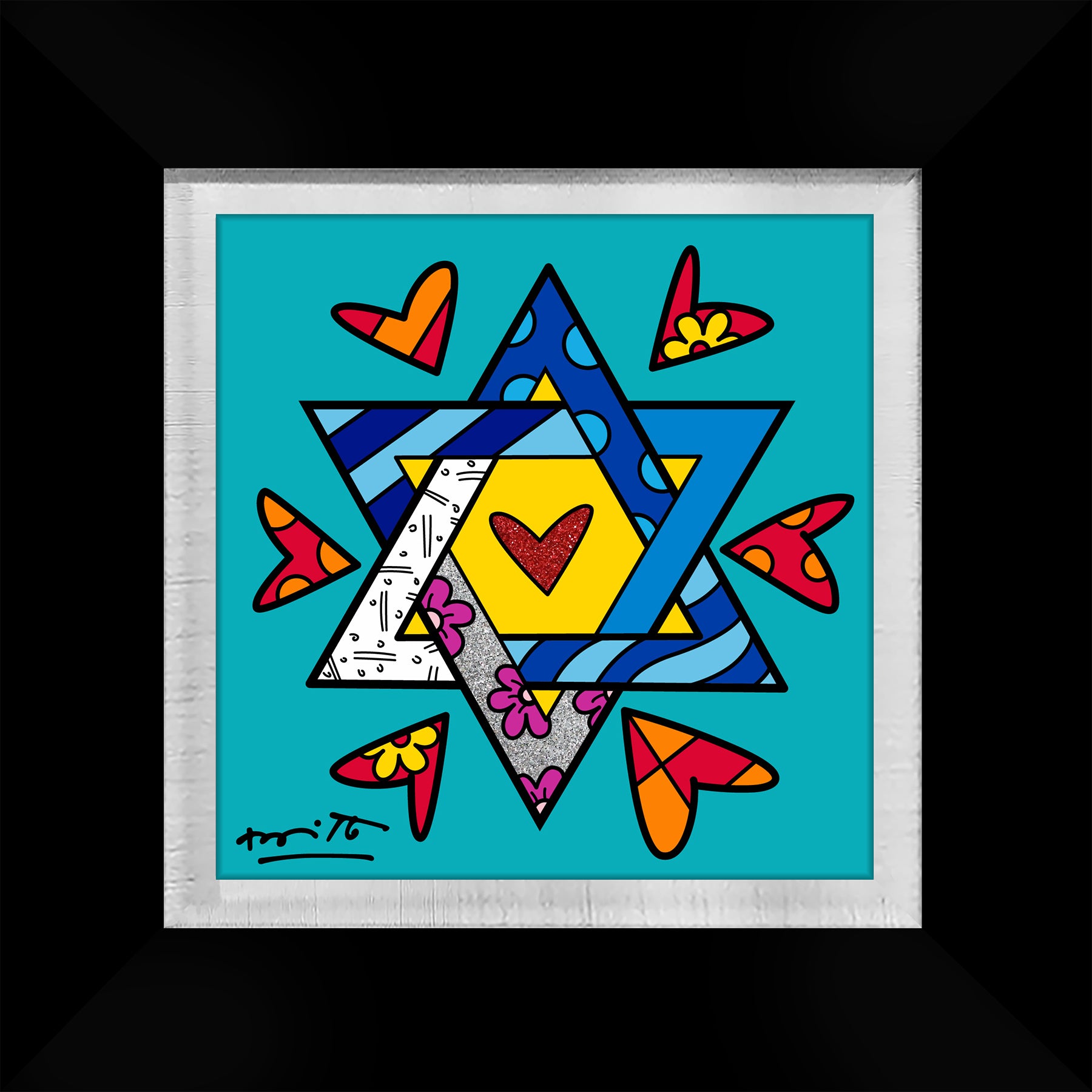 Mazel Tov (Star of David) - Limited Edition Print - Shop Britto