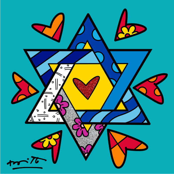 MAZEL TOV (STAR OF DAVID) - Limited Edition Print