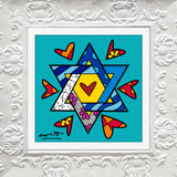 MAZEL TOV (STAR OF DAVID) - Limited Edition Print