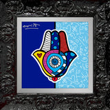 MAZEL TOV (HAMSA) - Limited Edition Print