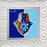 MAZEL TOV (HAMSA) - Limited Edition Print