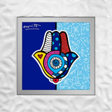 MAZEL TOV (HAMSA) - Limited Edition Print