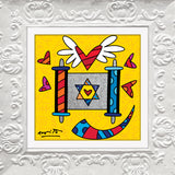 MAZEL TOV (TORAH) - Limited Edition Print