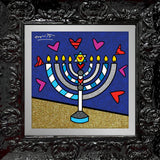 MAZEL TOV (MENORAH) - Limited Edition Print