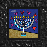 MAZEL TOV (MENORAH) - Limited Edition Print