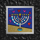 MAZEL TOV (MENORAH) - Limited Edition Print