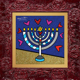 MAZEL TOV (MENORAH) - Limited Edition Print