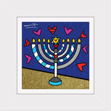 MAZEL TOV (MENORAH) - Limited Edition Print