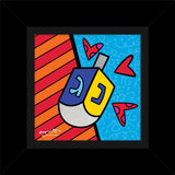 MAZEL TOV (DREIDEL) - Limited Edition Print