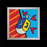 MAZEL TOV (DREIDEL) - Limited Edition Print