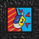 MAZEL TOV (DREIDEL) - Limited Edition Print