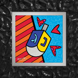 MAZEL TOV (DREIDEL) - Limited Edition Print