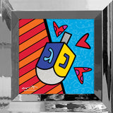 MAZEL TOV (DREIDEL) - Limited Edition Print