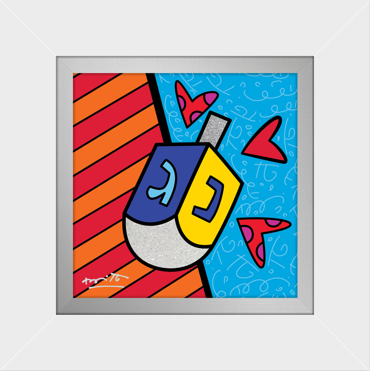 Mazel Tov (Dreidel) - Limited Edition Print