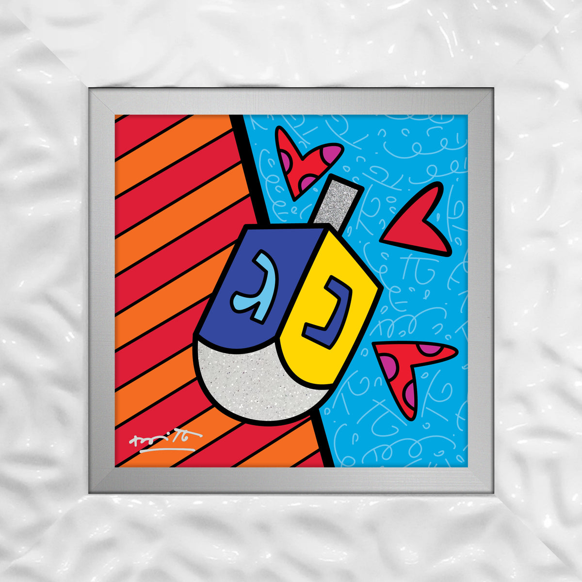 Mazel Tov (Dreidel) - Limited Edition Print