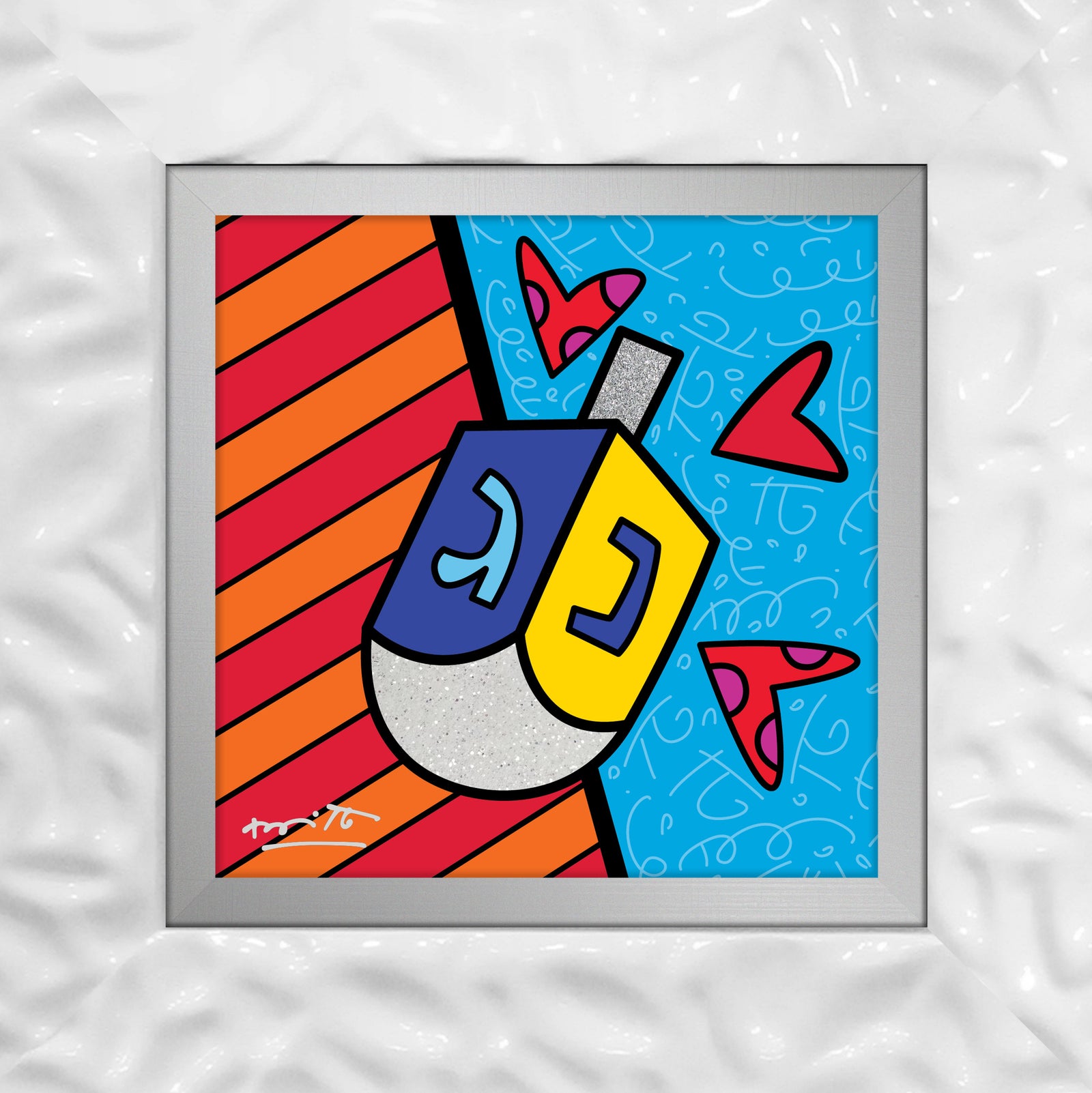 Mazel Tov (Dreidel) - Limited Edition Print