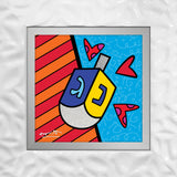 MAZEL TOV (DREIDEL) - Limited Edition Print