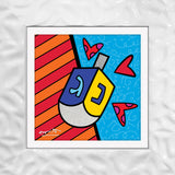 MAZEL TOV (DREIDEL) - Limited Edition Print