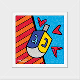 MAZEL TOV (DREIDEL) - Limited Edition Print