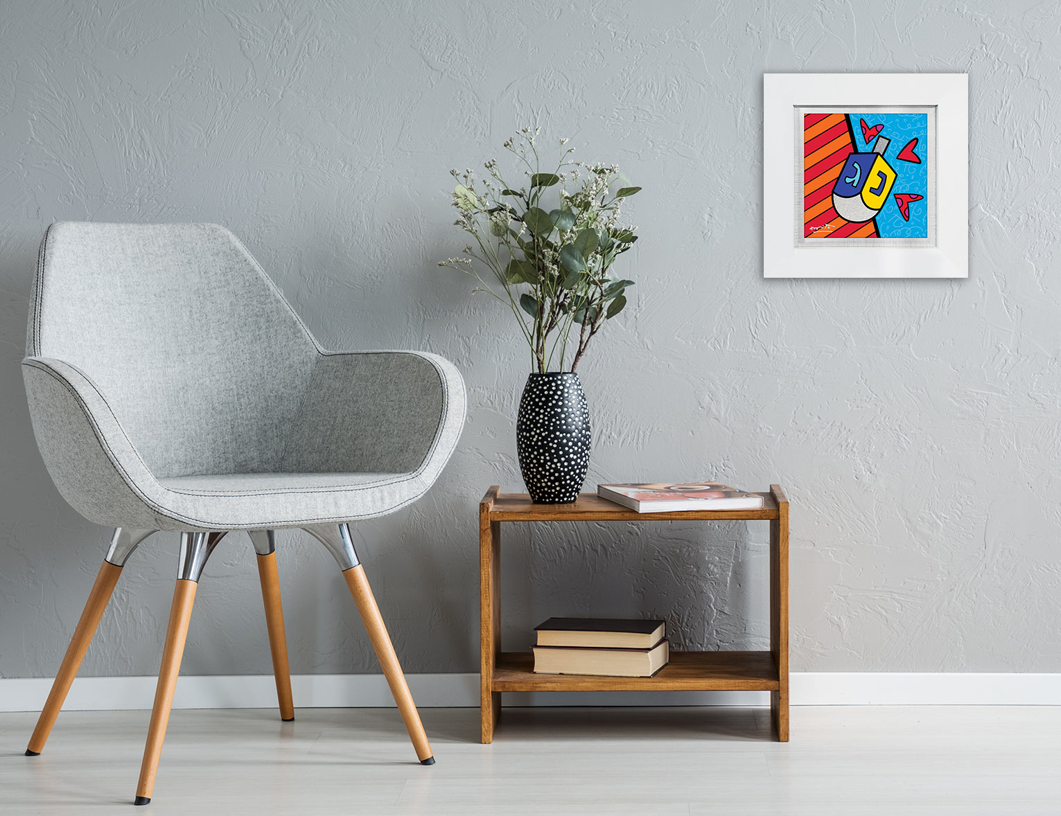 Mazel Tov (Dreidel) - Limited Edition Print