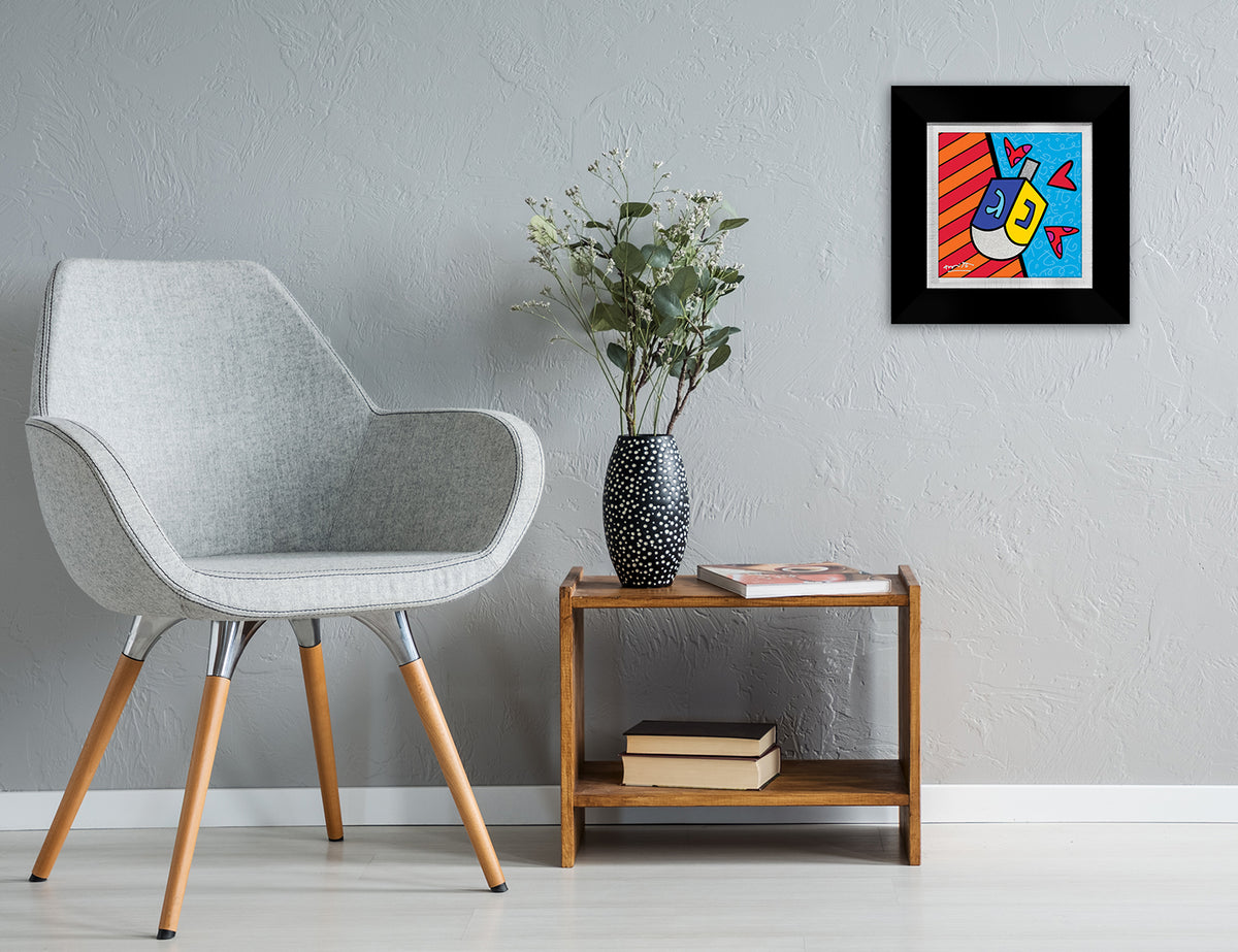 Mazel Tov (Dreidel) - Limited Edition Print