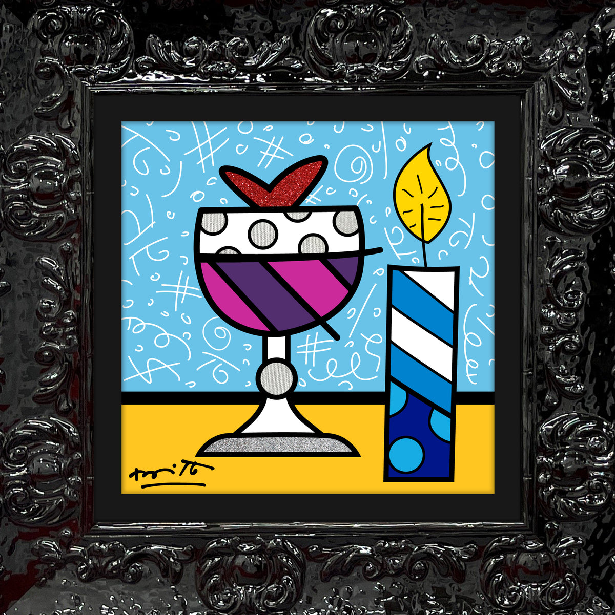 Mazel Tov (Wine) - Limited Edition Print