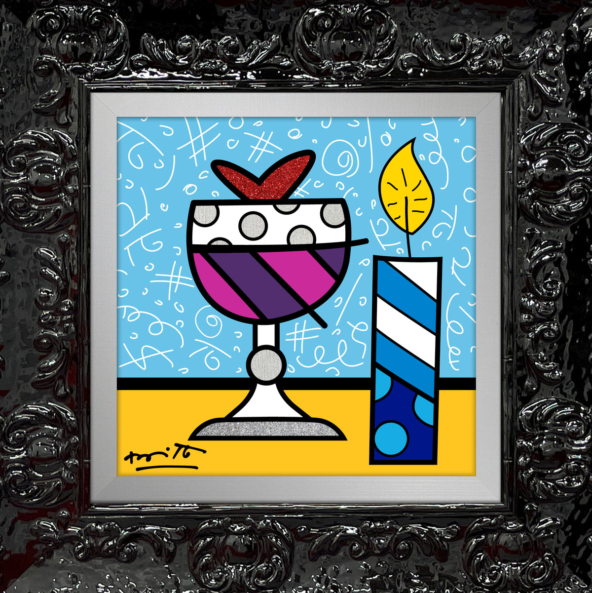 Mazel Tov (Wine) - Limited Edition Print