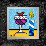 MAZEL TOV (WINE) - Limited Edition Print