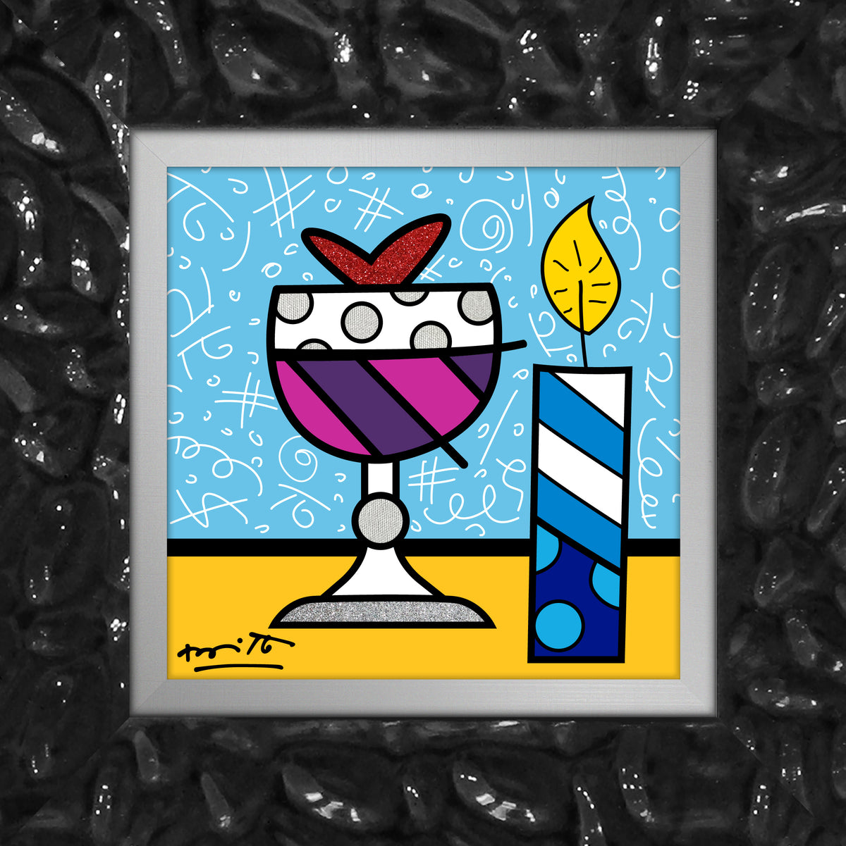Mazel Tov (Wine) - Limited Edition Print