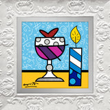 MAZEL TOV (WINE) - Limited Edition Print