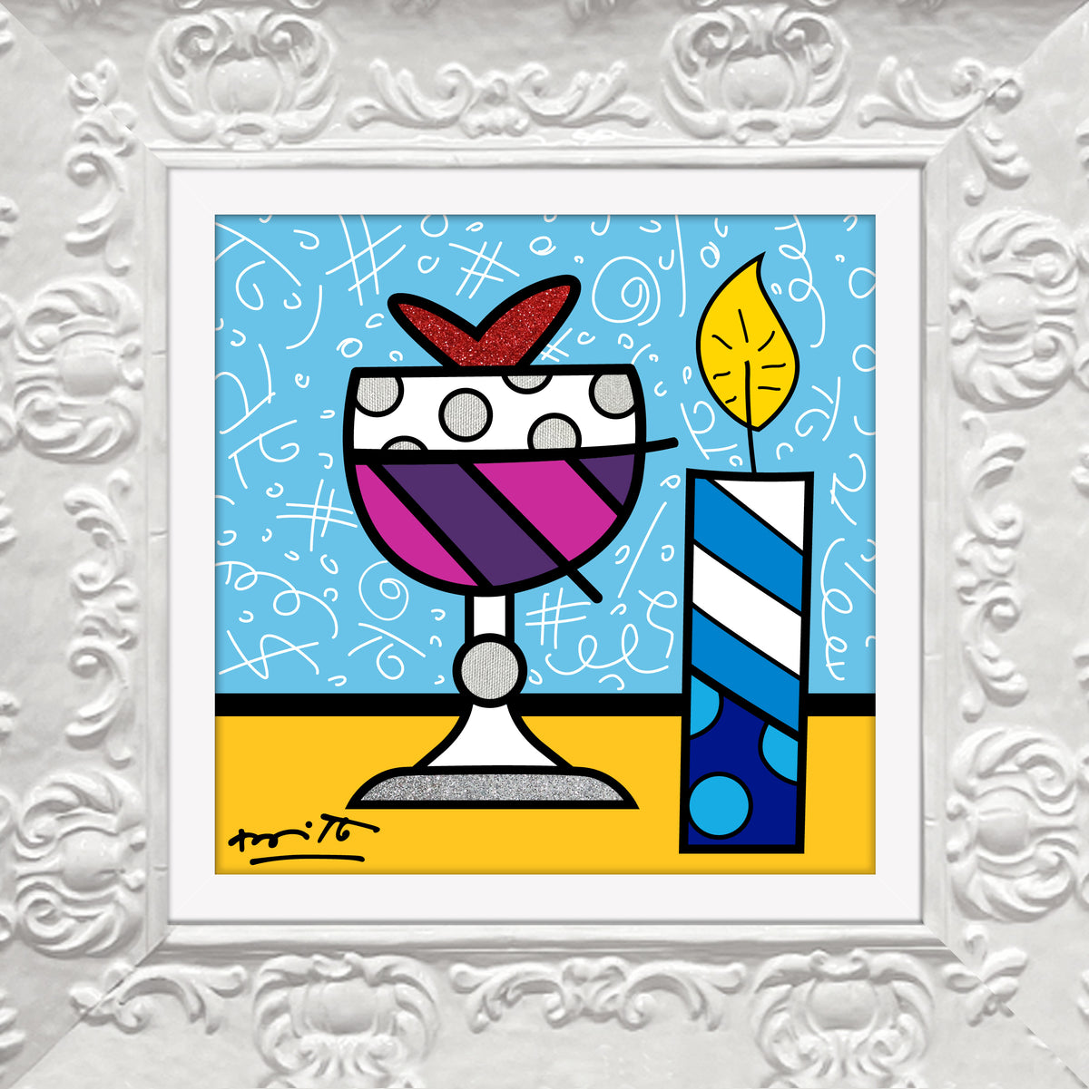 Mazel Tov (Wine) - Limited Edition Print
