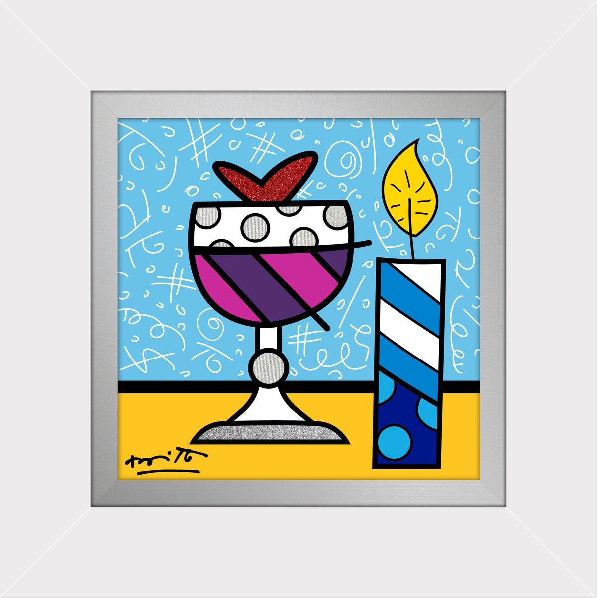 Mazel Tov (Wine) - Limited Edition Print