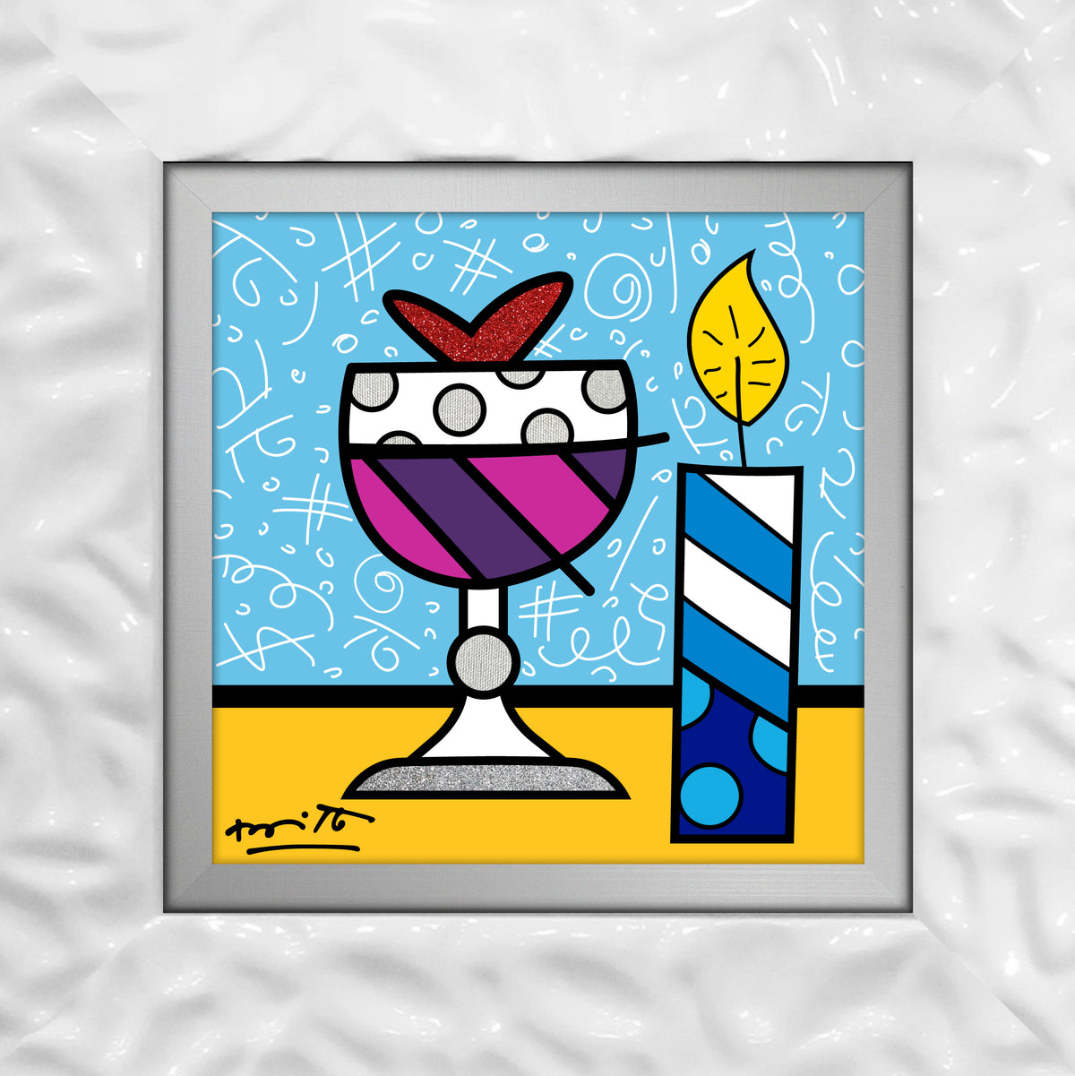 Mazel Tov (Wine) - Limited Edition Print