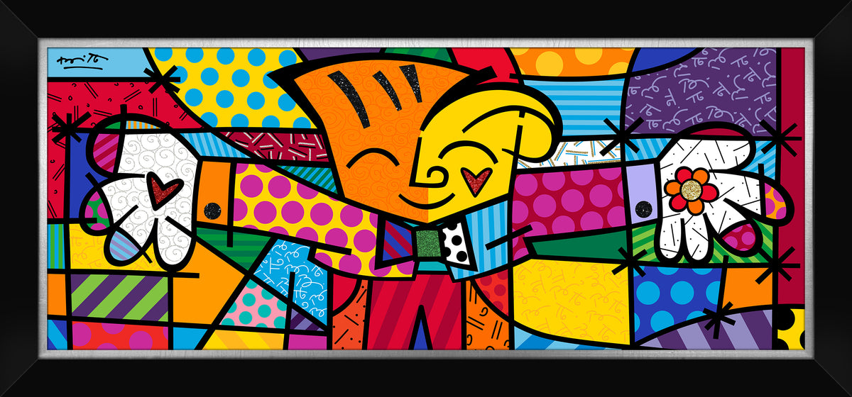 big hug limited edition print  colorful decorative collectible gift idea
