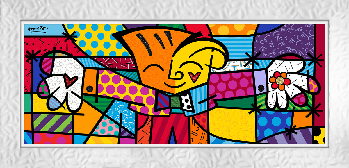 big hug limited edition print  colorful decorative collectible gift idea