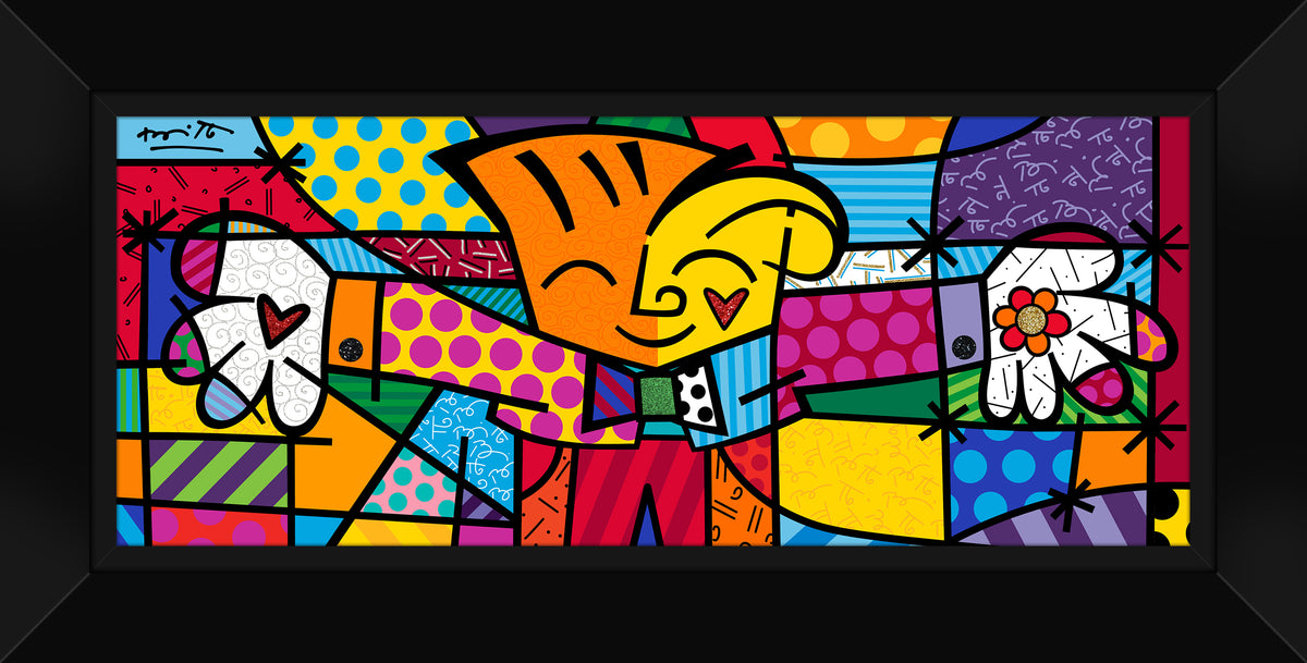little hug limited edition print  colorful decorative collectible gift idea