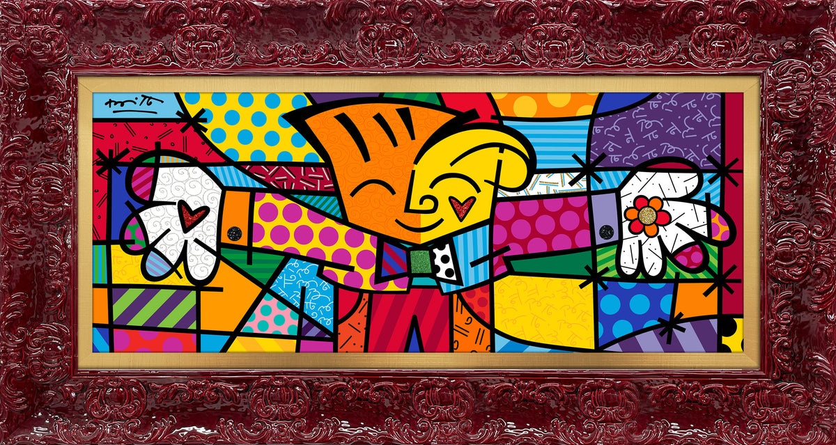 little hug limited edition print  colorful decorative collectible gift idea