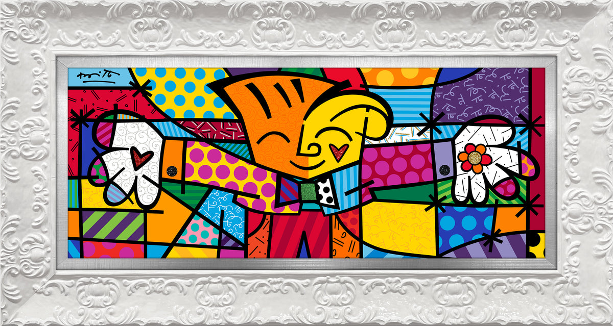 little hug limited edition print  colorful decorative collectible gift idea