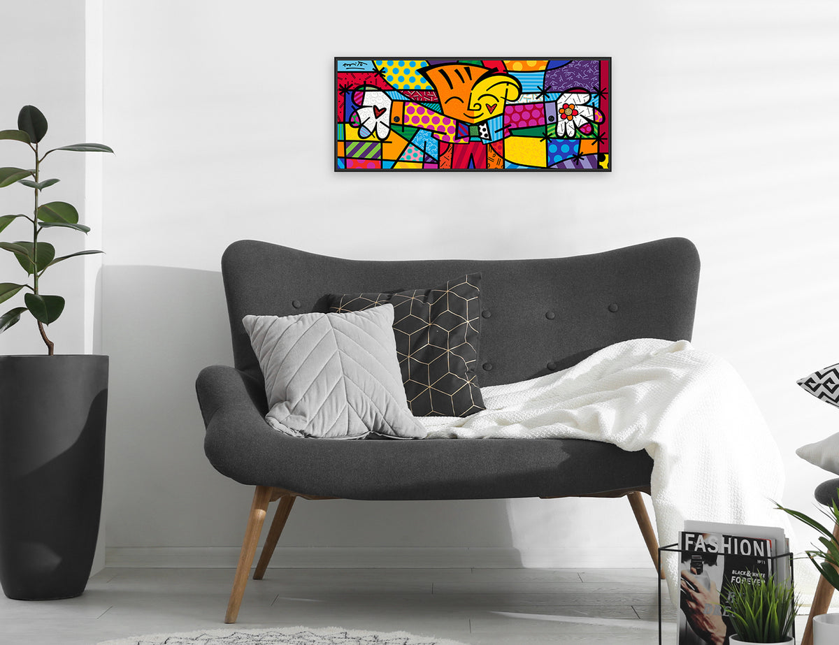 little hug limited edition print  colorful decorative collectible gift idea