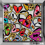 LOCKS OF LOVE - Limited Edition Print