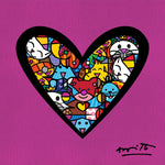 I LOVE ANIMALS (Metallic Magenta) - Limited Edition Print