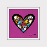 I LOVE ANIMALS (Metallic Magenta) - Limited Edition Print