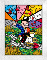ON THE RIGHT TRACK (MONOPOLY) - Limited Edition Print