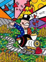 ON THE RIGHT TRACK (MONOPOLY) - Limited Edition Print