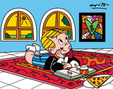 THINKING ABOUT YOU (RICHIE RICH NBCUniversal) - Limited Edition Print