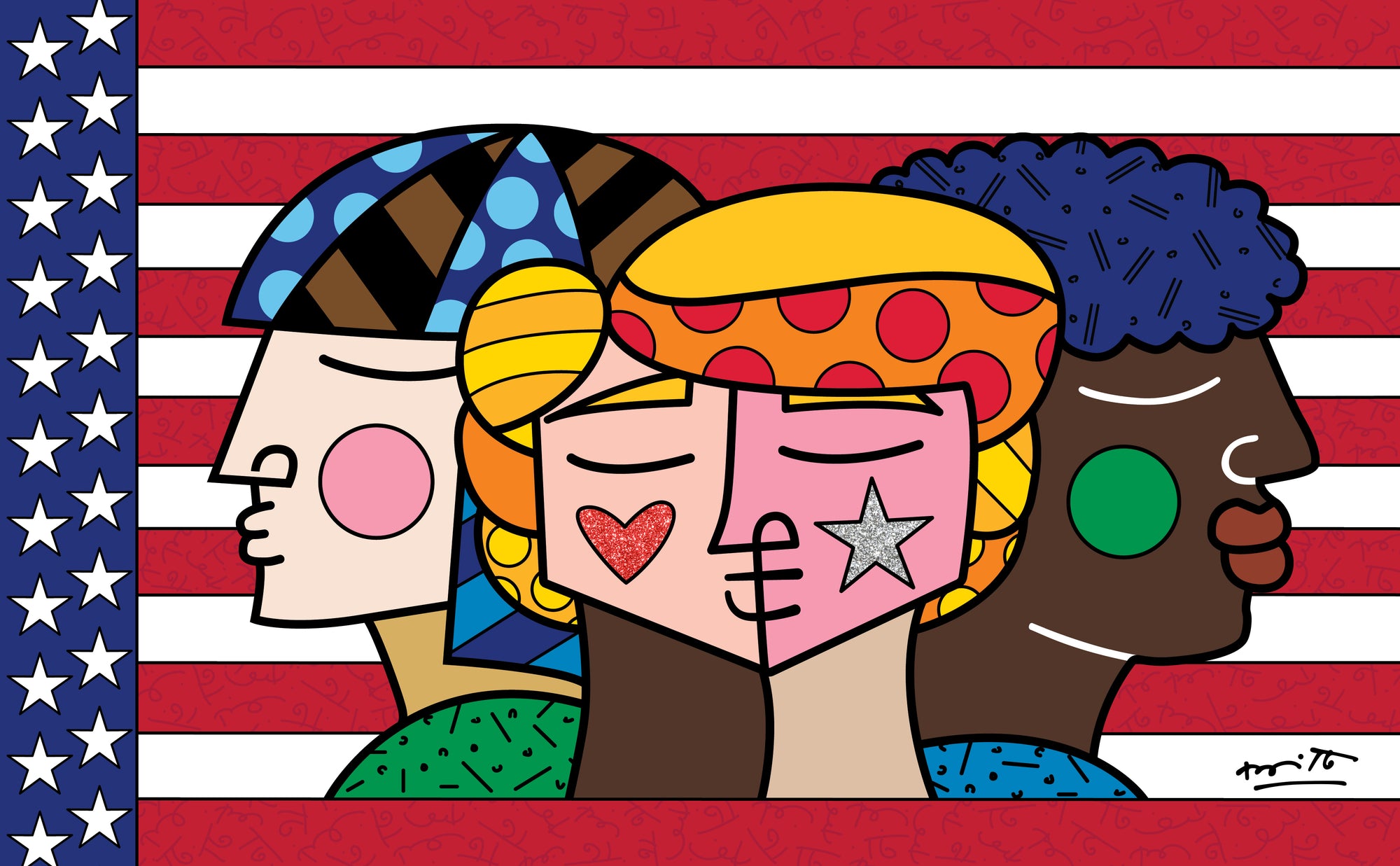 American Dream - Limited Edition Print - Shop Britto