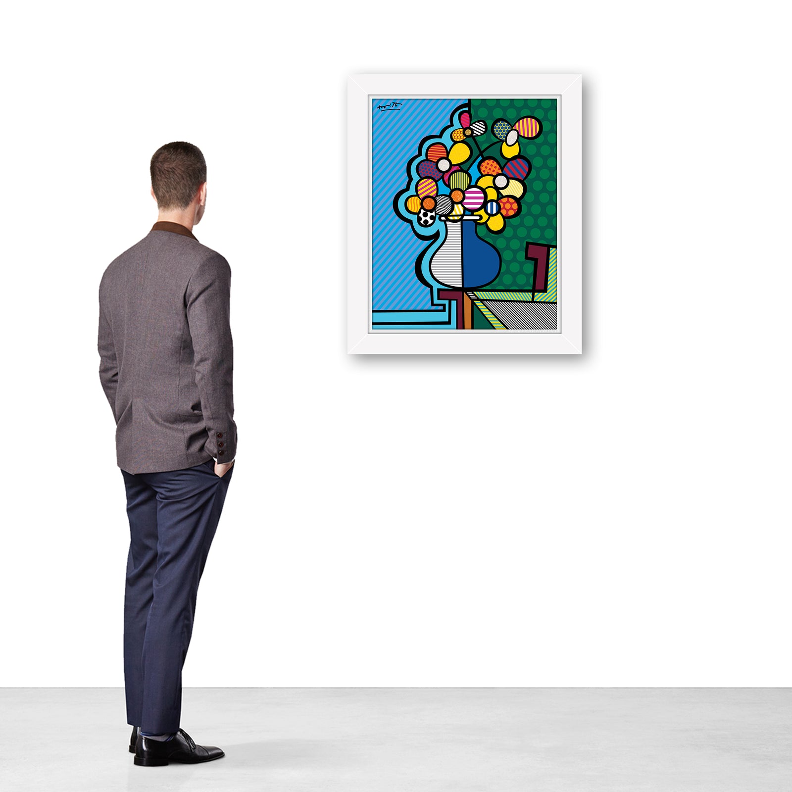 modern pop art florida limited edition print  vibrant home decor