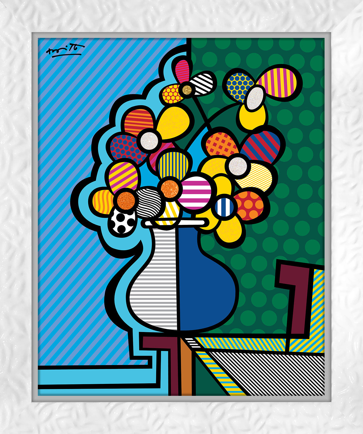 florida limited edition print  artistic colorful design collectible