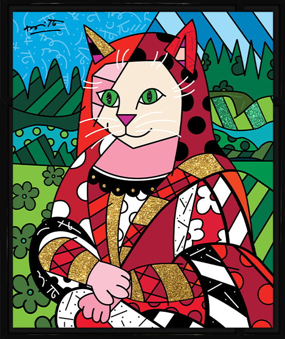 The Cat In Red - Limited Edition Print