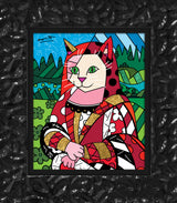 THE CAT IN RED - Limited Edition Print
